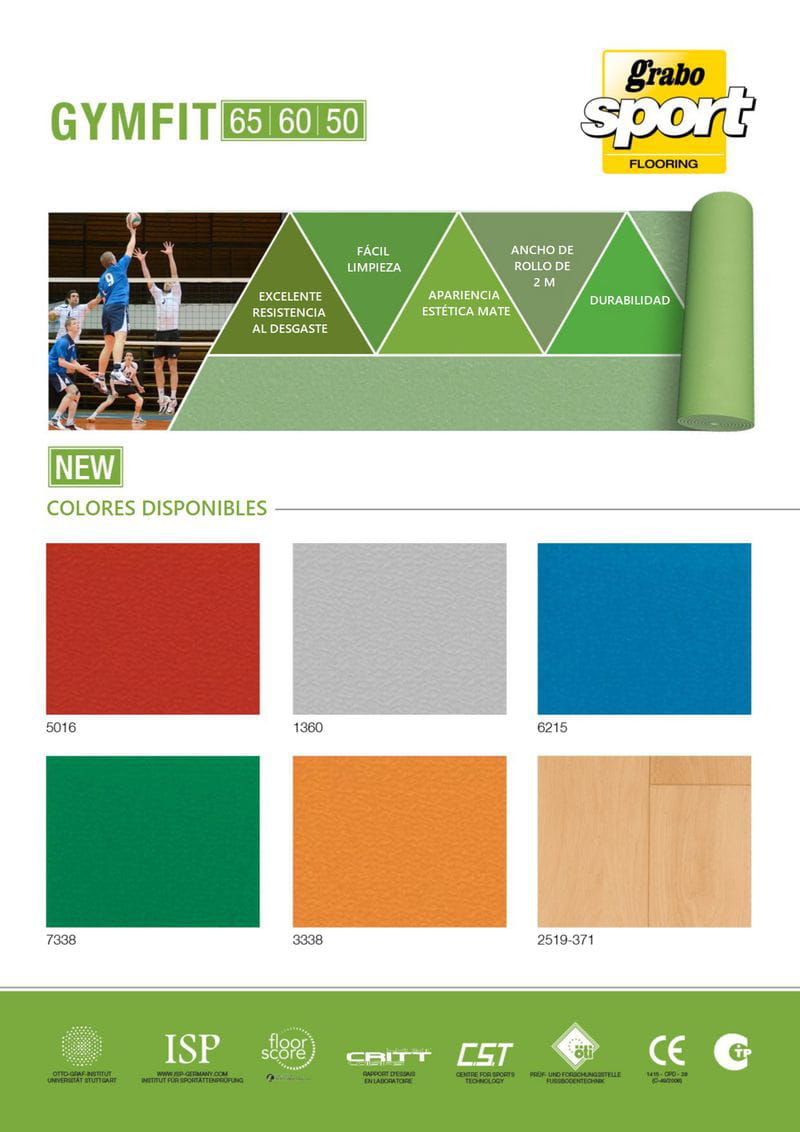 NUEVOS COLORES DISPONIBLES GYMFIT 50, 60 Y 65